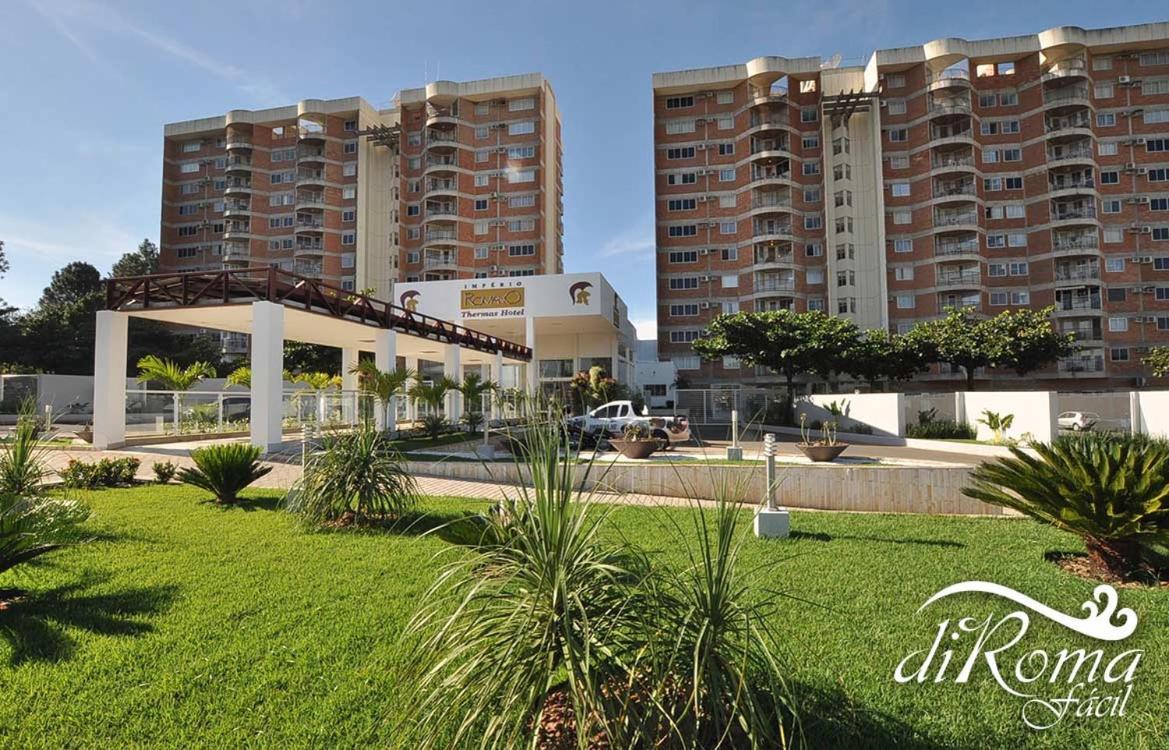 Aparthotel Imperio Romano - Splash E Acqua Park Caldas Novas Exterior foto